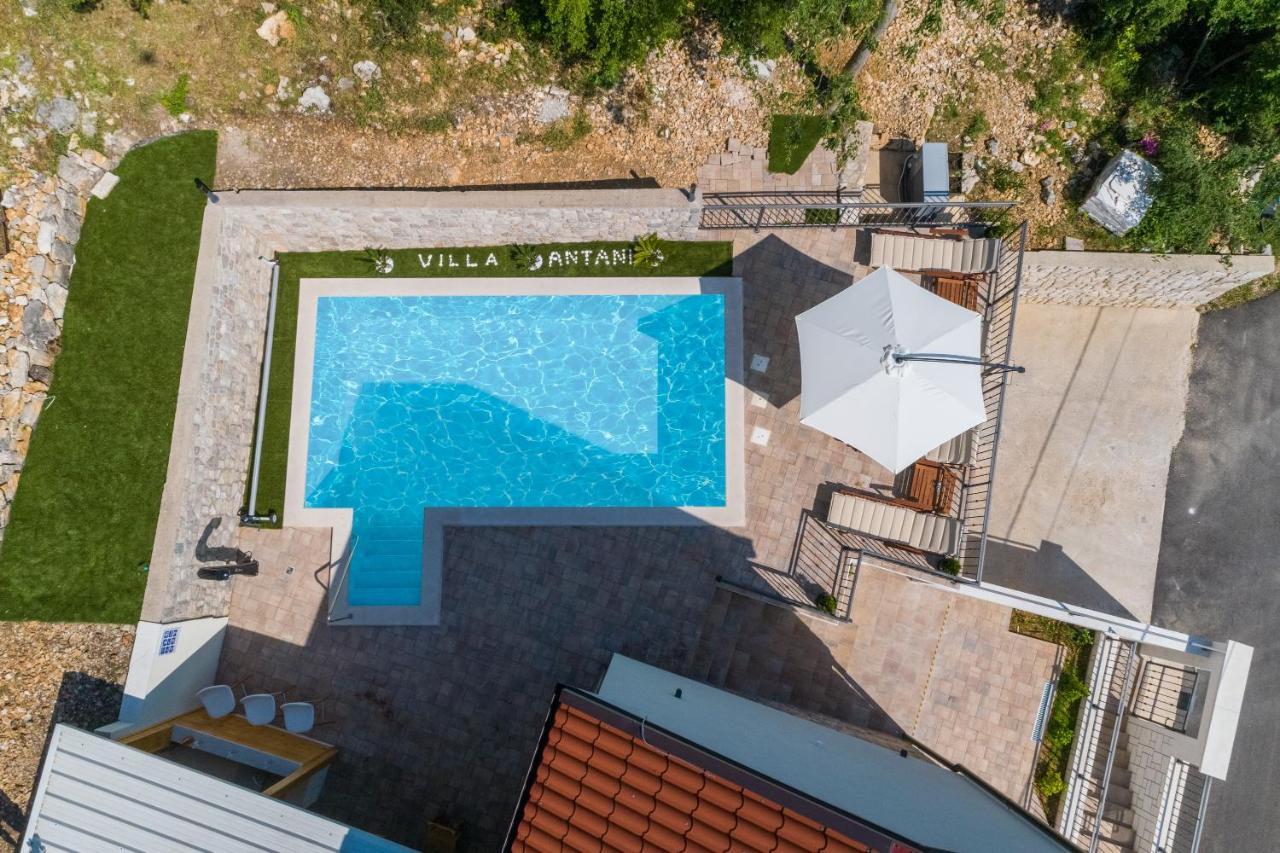 Villa Antani With Heated Pool, Sauna & Jacuzzi Цриквеница Экстерьер фото